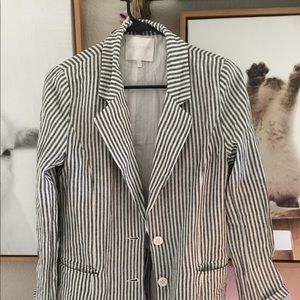 Macy’s linen blazer jacket